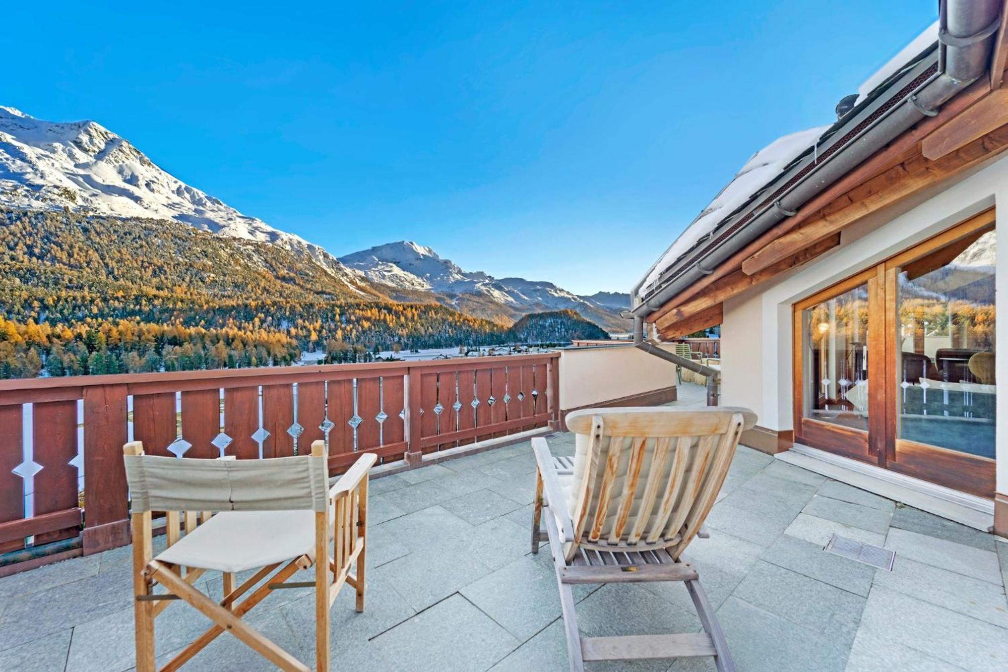 Apartmán Abitaziun SüLla Spuonda - Champfer Exteriér fotografie