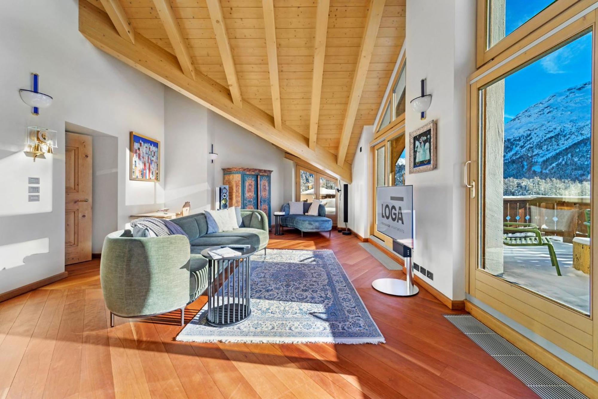 Apartmán Abitaziun SüLla Spuonda - Champfer Exteriér fotografie