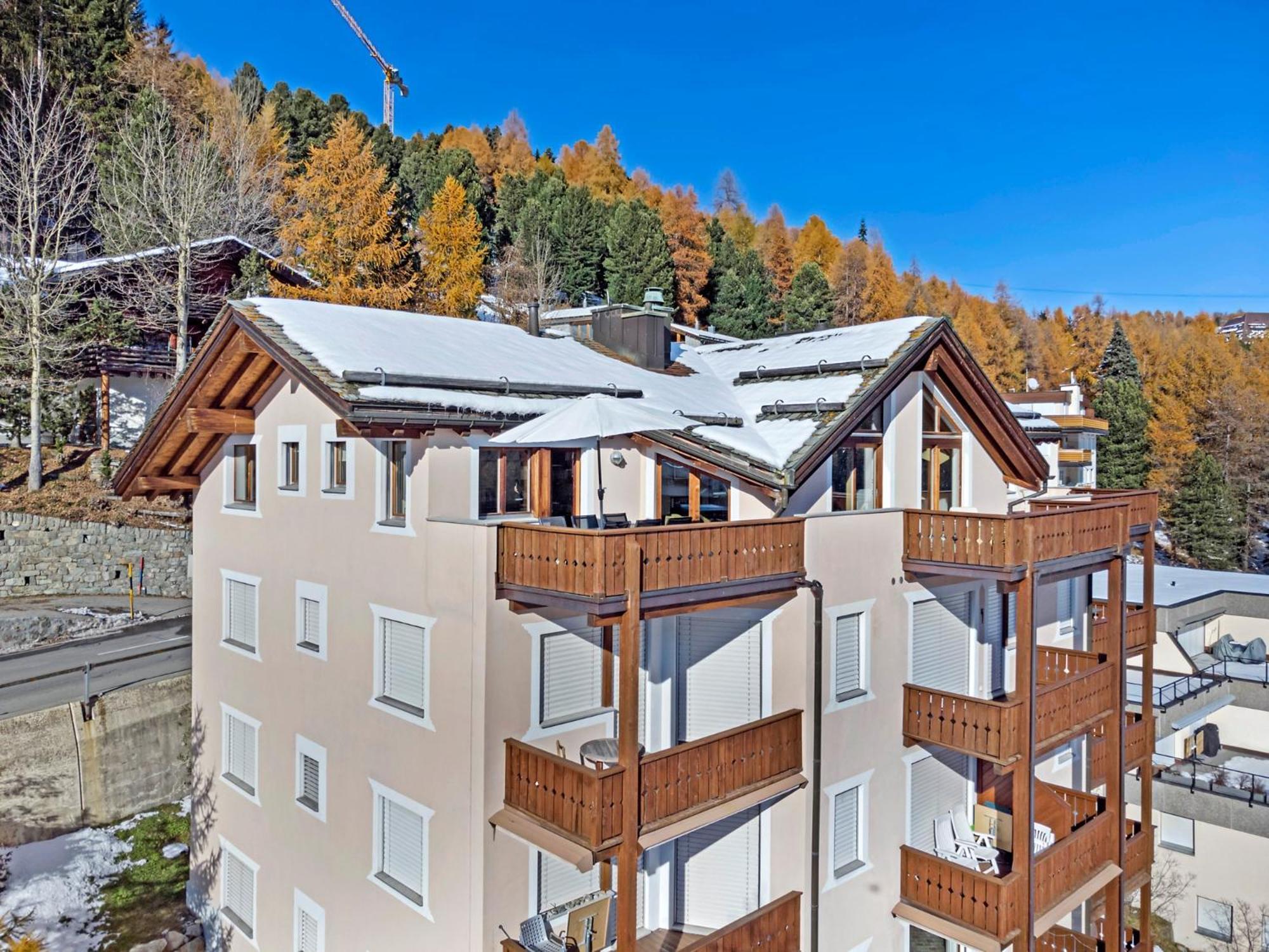 Apartmán Abitaziun SüLla Spuonda - Champfer Exteriér fotografie