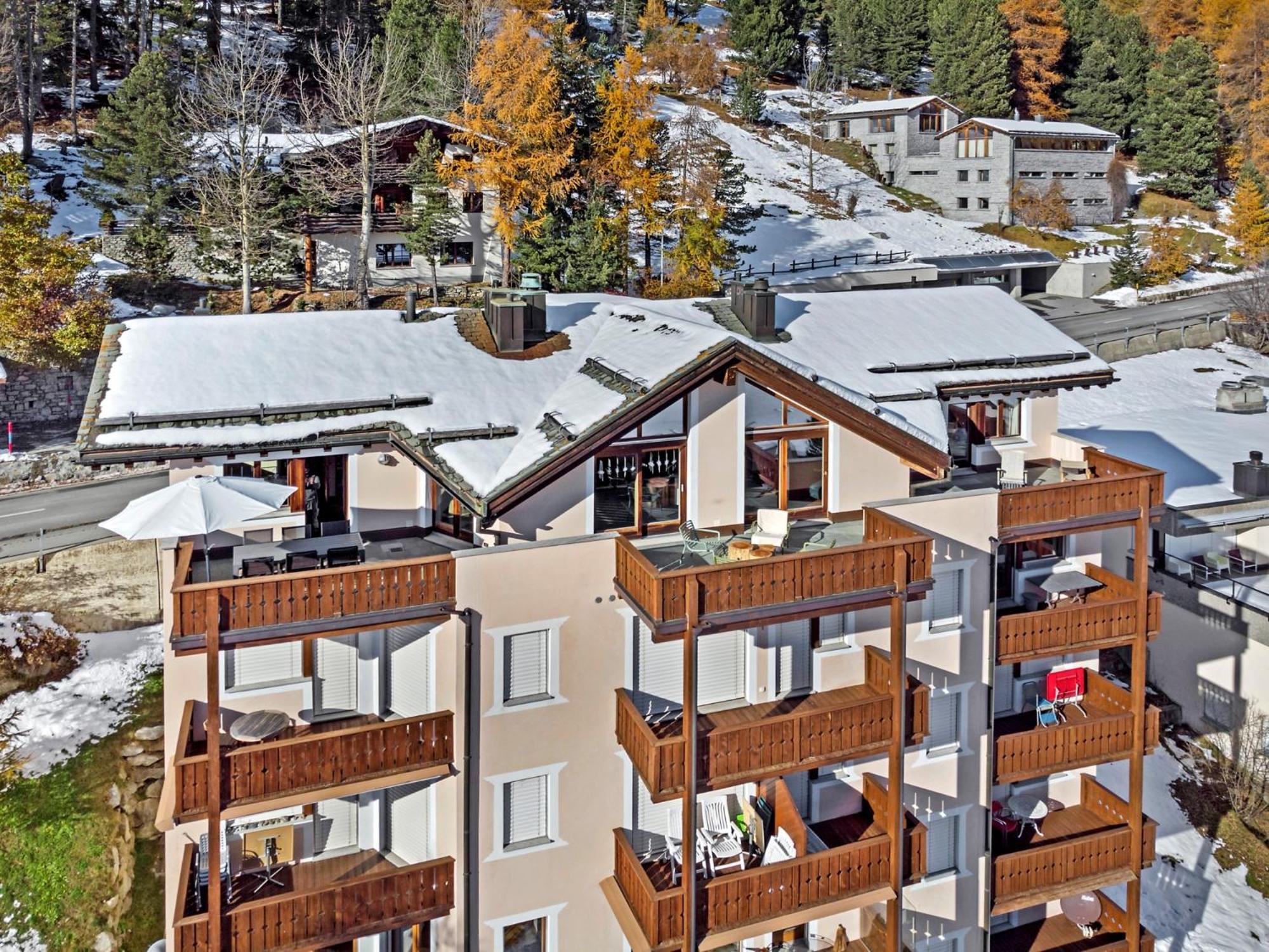 Apartmán Abitaziun SüLla Spuonda - Champfer Exteriér fotografie